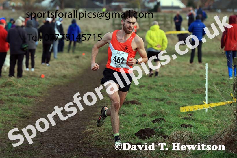 Senior Mens 2024 Northern Cross Country Champs., Sedgefield. Photo: David T. Hewitson/Sports for All Pics